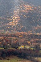 Shenandoah Valley farms in Fall foliage