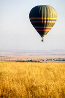 Ballooning, Masai Mara National Park in Kenya