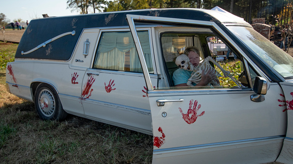 Halloween Touring Hearse