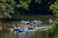 University of Georgia ecology class rafting