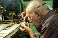 Watchmaker repairing my watch