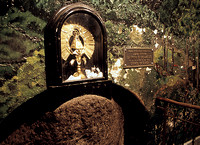 The icon of Our Lady of The Angels