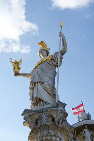 Goddess Athena statue