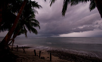 Monster thunderstorm from the Gulf of Nicoya