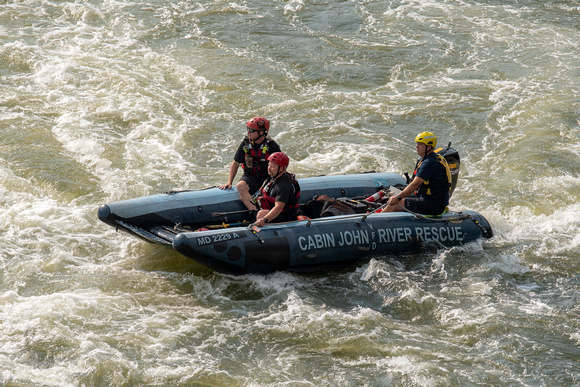 River Rescue Team drilling