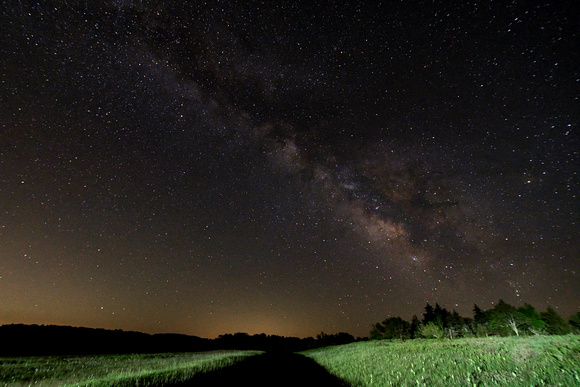 May Milky Way over Big Meadows, Shenandoah NP