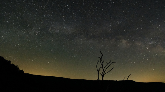 May Milky Way from Bacon Hollow Overlook, Shenandoah NP