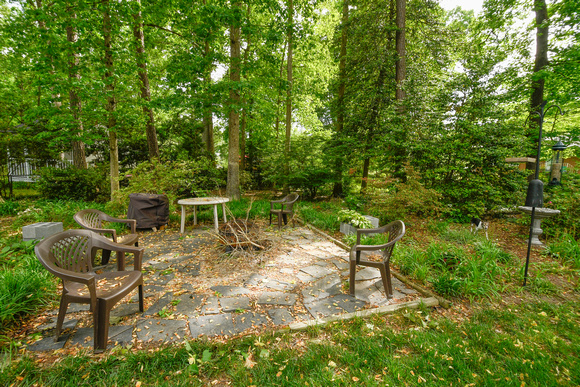 Backyard patio (May 2024)